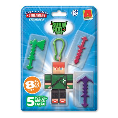 Boneco Chaveiro 8cm Sortido Algazarra