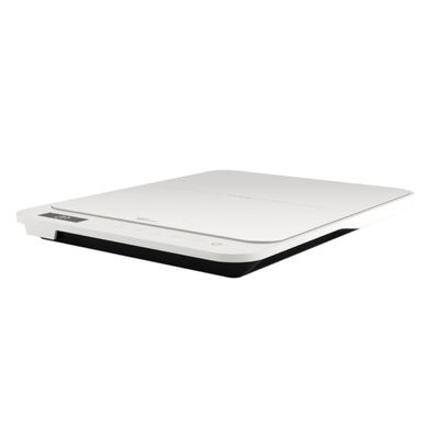 Cooktop de Indução Portátil Fischer 1 Boca Bivolt Touch Screen Branco