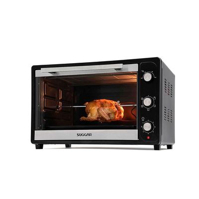 Forno Elétrico Fe66 Suggar 66 Litros Com Espeto Giratório Preto / 110v