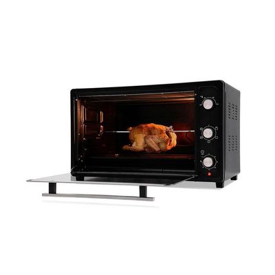 Forno Elétrico Fe66 Suggar 66 Litros Com Espeto Giratório Preto / 110v