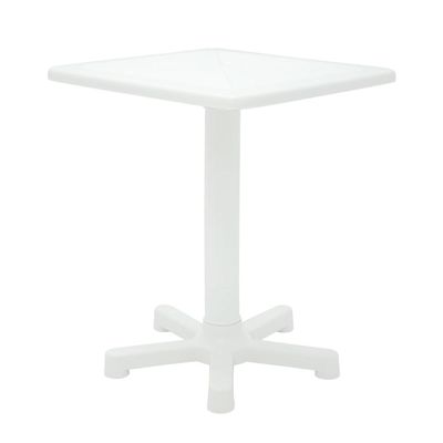 Mesa Tramontina Itaparica em Polipropileno Branco 60 x 60 cm