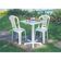 Mesa Tramontina Itaparica em Polipropileno Branco 60 x 60 cm