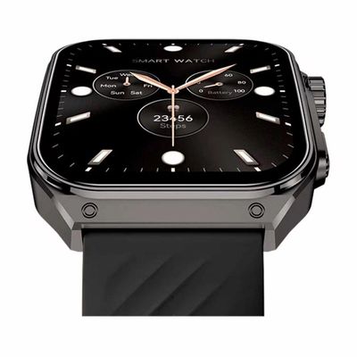 Smartwatch FTX FTXAM15-BB 51MM com Monitoramento de Frequência Cardíaca e Sono Preto