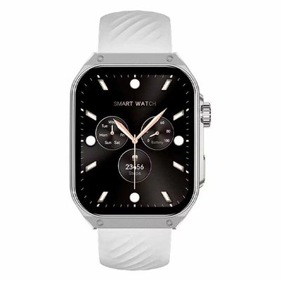 Smartwatch FTX FTXAM15-SVW 51MM AMOLED com Frequência Cardíaca e Bateria 7 Dias Cinza