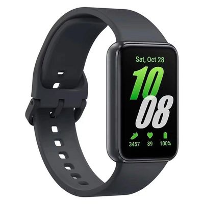 Smartwatch Samsung Galaxy Fit3 SM-R390 49MM Monitoramento Saúde Bateria 168h Cinza