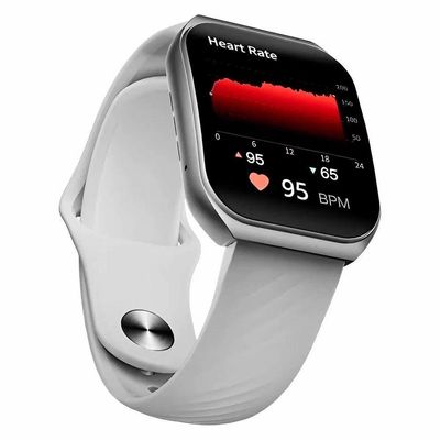 Smartwatch QCY GS2 WA23S5A Tela 1.3 AMOLED com Frequência Cardíaca Bateria 240h Cinza