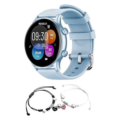 Smartwatch G-Tide Watch R5 Lite Tela 1.3 Polegadas Monitor Cardíaco Bateria 7 Dias Azul