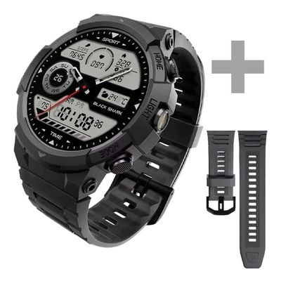 Smartwatch Black GS3 Sport BS-W2402 1.45" AMOLED Monitoramento Saúde 336h Preto