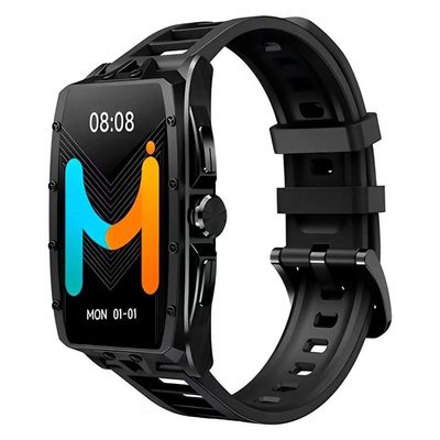 Smartwatch Imilab Imiki MB1 Tela 1.55 AMOLED Frequência Cardíaca e Spo2 Bateria 240h Preto