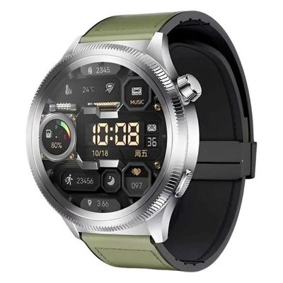 Smartwatch G-Tide R8 Pro AMOLED Monitor Cardíaco Bateria 168h Prata