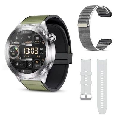 Smartwatch G-Tide R8 Pro AMOLED Monitor Cardíaco Bateria 168h Prata
