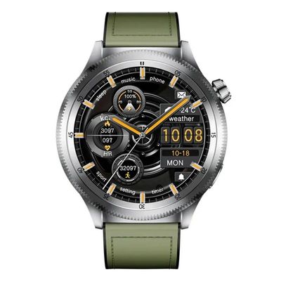 Smartwatch G-Tide R8 Pro AMOLED Monitor Cardíaco Bateria 168h Prata