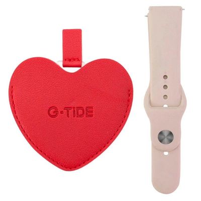 Smartwatch G-Tide Elegance Tela AMOLED Monitoramento Saúde Bateria 10 Dias Dourado