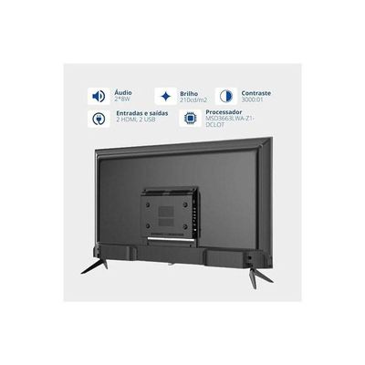 Smart TV HQ HQS32NKH 32" HD LED Preto Bivolt