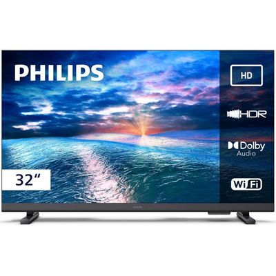 Smart TV Philips 32PHG6910-78 32 Pol HD LED Wi-Fi Titan OS HDR10 Preta Bivolt