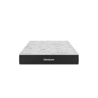 Colchão Mônaco Casal Mola Pocket Ensacada Espuma D26 Ortobom Cinza