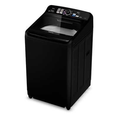 Máquina de Lavar Panasonic NA-F150B1B 15kg Smartsense Função Vanish Preta 220V