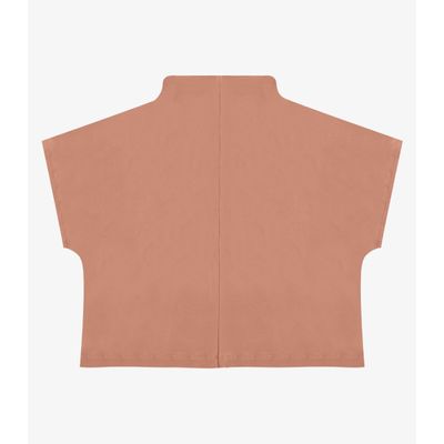 Blusa Feminina Com Gola Chaminé Select Marrom GG / Marrom