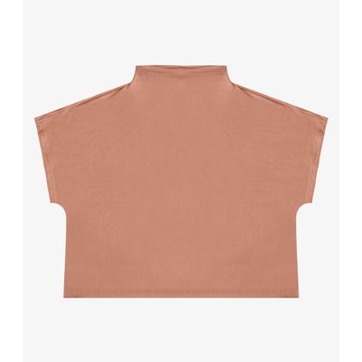 Blusa Feminina Com Gola Chaminé Select Marrom GG / Marrom