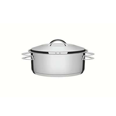 Jogo de Panelas Tramontina Solar 4 Peças Aço Inox Fundo Triplo