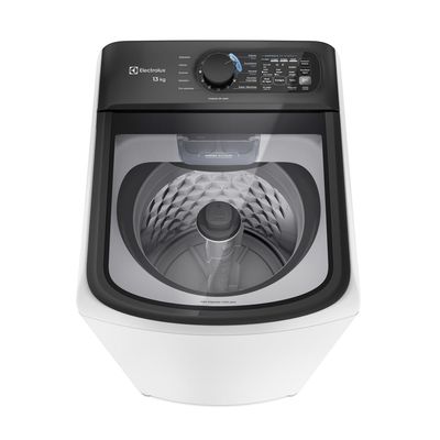 Máquina de Lavar Electrolux Efficient 13kg Branca Compacta, Pré-diluição e MaxFilter (LEM13) 127V