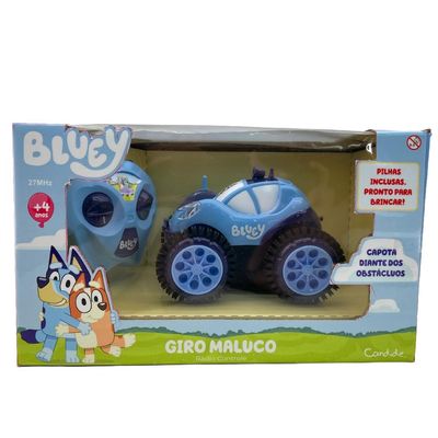 Carrinho de Controle Remoto Bluey - Giro Maluco