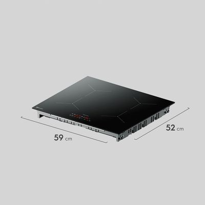 Cooktop 4 Bocas de Indução Electrolux Efficient (IE4TW) 220V
