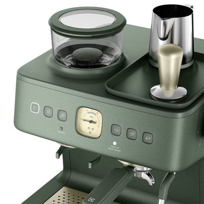 Cafeteira Espresso Electrolux Verde Moedor Integrado Linha 100 anos Celebre Rituais (ECM95) 127V