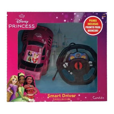 Carrinho De Controle Remoto Smart Driver - Princesas