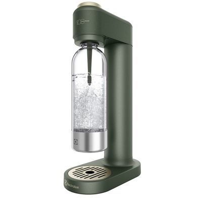 Gaseificador de Água Electrolux Cilindro e Garrafa 1L Verde Linha 100 anos Celebre Frescor (ESM100)