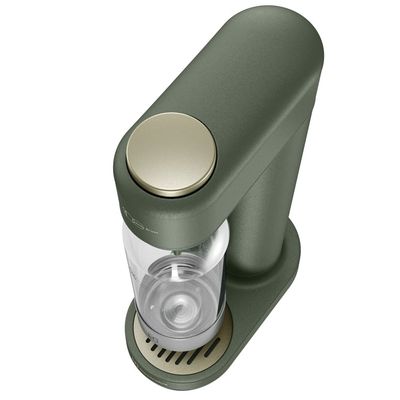 Gaseificador de Água Electrolux Cilindro e Garrafa 1L Verde Linha 100 anos Celebre Frescor (ESM100)
