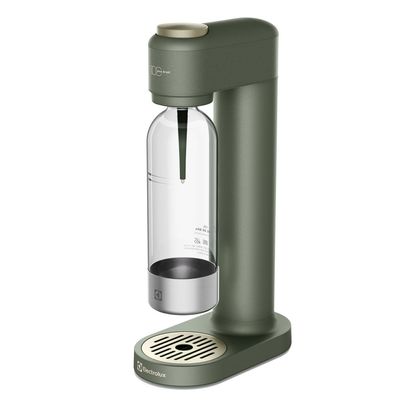 Gaseificador de Água Electrolux Cilindro e Garrafa 1L Verde Linha 100 anos Celebre Frescor (ESM100)