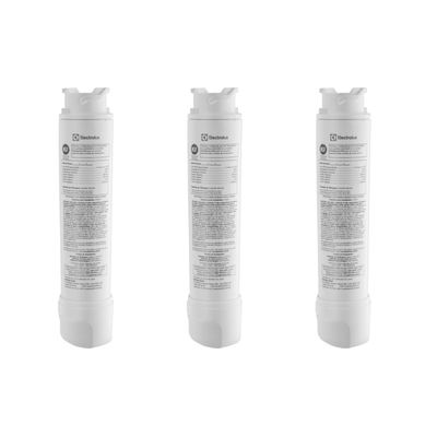 Kit Filtro de Água para Geladeira Electrolux DM85X, DM86X, DM86V, DM90X, DM91X, DQ90X, IQ8IS e IQ8IB (3 unidades)