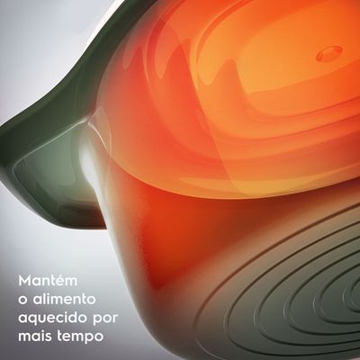 Panela de Ferro Fundido Esmaltado Molheira Electrolux 20cm verde Linha 100 Anos Celebre Temperos