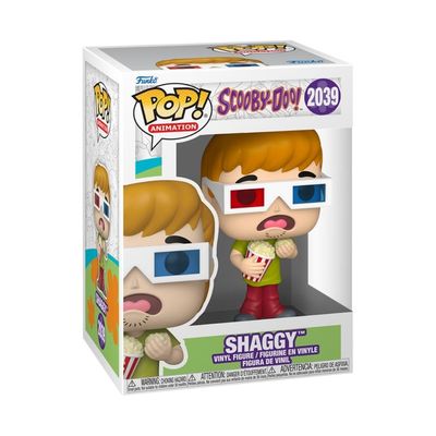 Boneco Funko Pop! Scooby Doo - Salsicha com Óuclos 3D