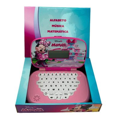 Kit Minnie Laptop Infantil Bilingue+ Veículo Smart Driver Candide