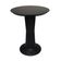 Mesa Redonda Eclipse 60cm em Polipropileno Preto Acrilys