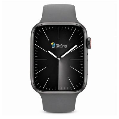 Smartwatch Blulory Glifo 9 2026 49MM AMOLED Monitoramento Cardíaco Bateria 240h Cinza