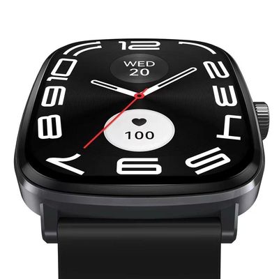 Smartwatch Haylou RS5 LS19 Tela AMOLED 1.28 Monitoramento de Saúde Bateria Até 15 Dias Preto