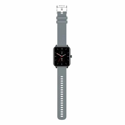 Smartwatch FTX FTXF24-BW Tela 1.78" com Monitoramento de Saúde e Bateria Até 7 Dias Cinza