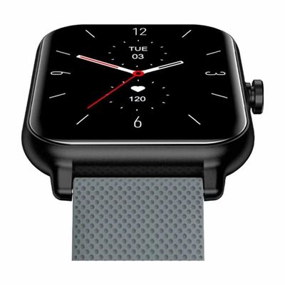 Smartwatch FTX FTXF24-BW Tela 1.78" com Monitoramento de Saúde e Bateria Até 7 Dias Cinza