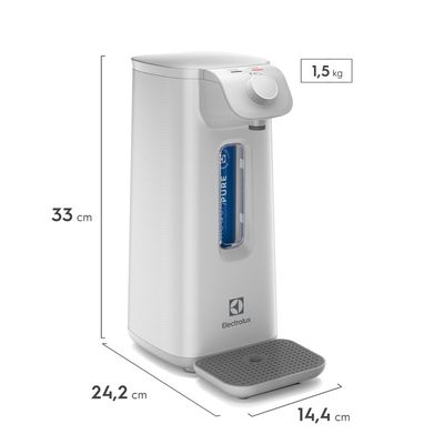 Purificador de Água Electrolux Efficient Compacto Água Natural com Tecnologia Acqua Pure (PN10B)