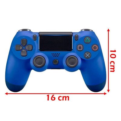 Controle Playstation PS4 Double-Motor para PS4 Smart TV PC Azul