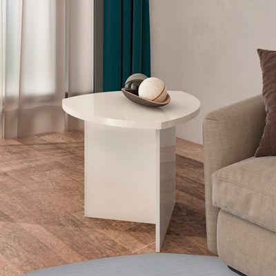 Mesa Lateral Triangular Delta Off White