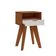 Mesa Lateral Vip 1 GV Cedro e Off White