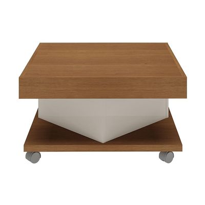 Mesa de Centro Quadrada Saara Cinanomo e Off White