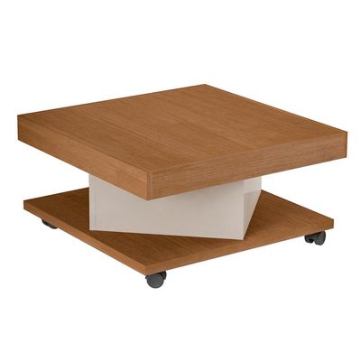 Mesa de Centro Quadrada Saara Cinanomo e Off White