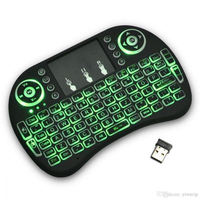 Mini Teclado Touchpad Sem Fio Usb Smart Tv Box Ps3 Xbox
