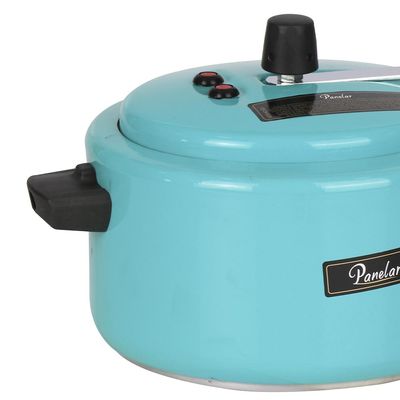 Panela de Pressão 2 Válv. Seg. 5L Verde Anis Panelar Cook