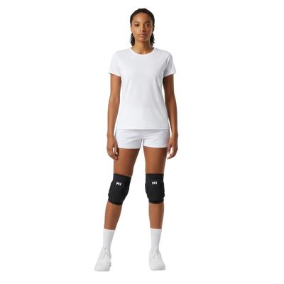 Joelheira Spry Preto Gg Knit 3D Eva 15Mm Proteção Impacto